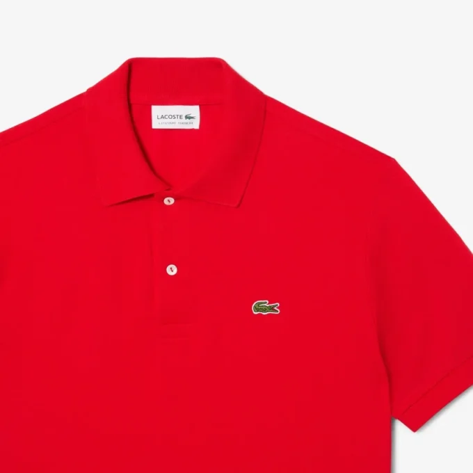 Polo L.12.12 Light Piqua de corte clássico para homem