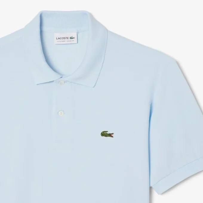 Polo L.12.12 Light Piqua de corte clássico para homem