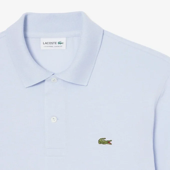 Polo L.12.12 Light Piqua de corte clássico para homem