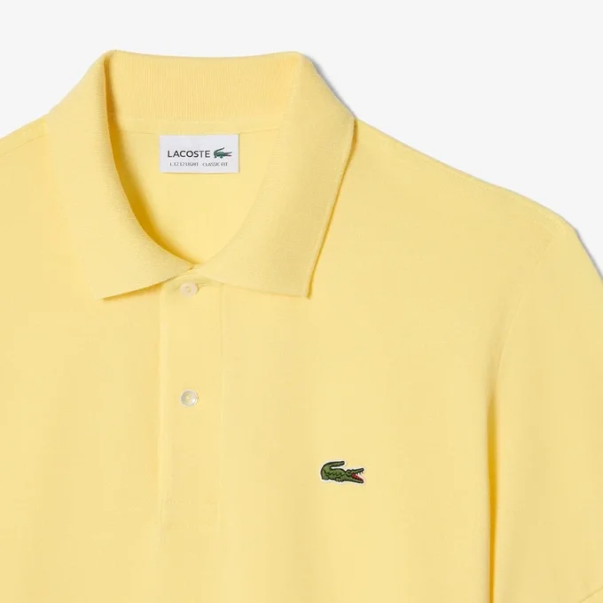 Polo L.12.12 Light Piqua de corte clássico para homem