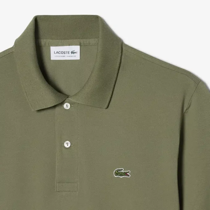 Polo L.12.12 Light Piqua de corte clássico para homem