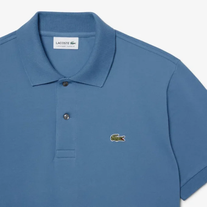 Polo L.12.12 Light Piqua de corte clássico para homem