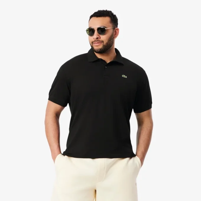Polo L.12.12 Light Piqua de corte clássico para homem