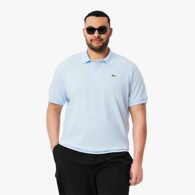 Polo L.12.12 Light Piqua de corte clássico para homem