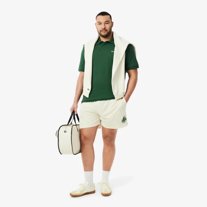 Polo L.12.12 Light Piqua de corte clássico para homem