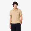 Polo L.12.12 para homem, corte regular com detalhes