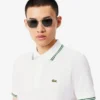 Polo L.12.12 para homem, corte regular com detalhes