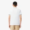 Polo L.12.12 para homem, corte regular com detalhes