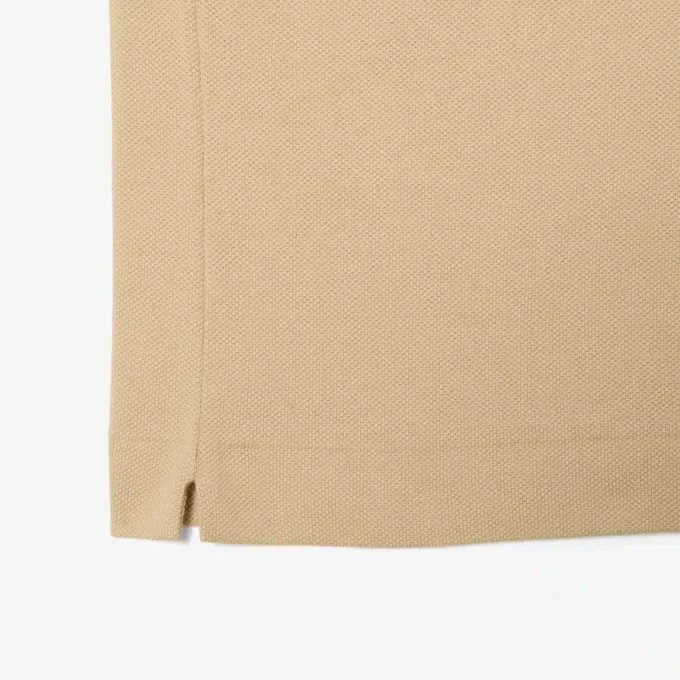 Polo L.12.12 para homem, corte regular com detalhes