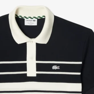 Polo L.12.12 para homem, feito em França, corte clássico