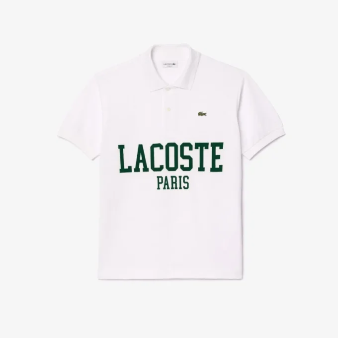 Polo L.12.12 Petit Piqué de corte clássico para homem