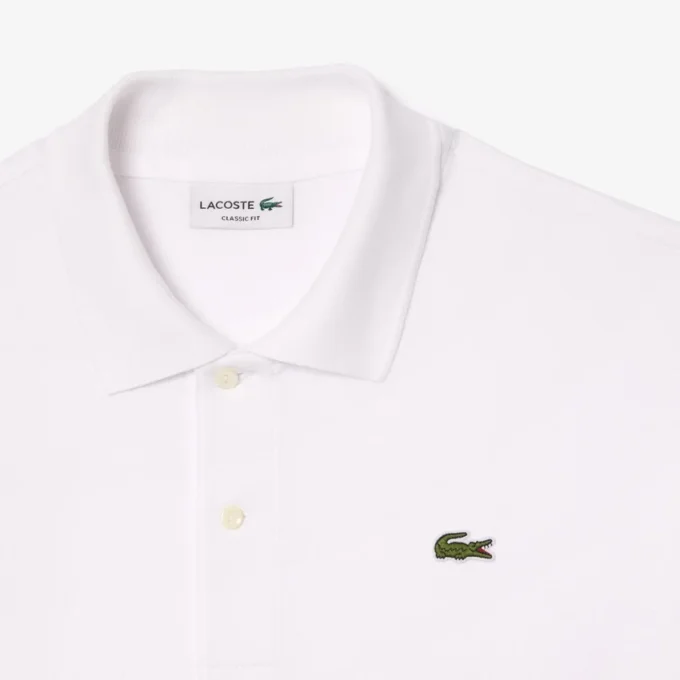 Polo L.12.12 Petit Piqué de corte clássico para homem