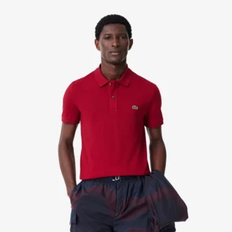 Polo L.12.12 Piqua Slim Fit para homem