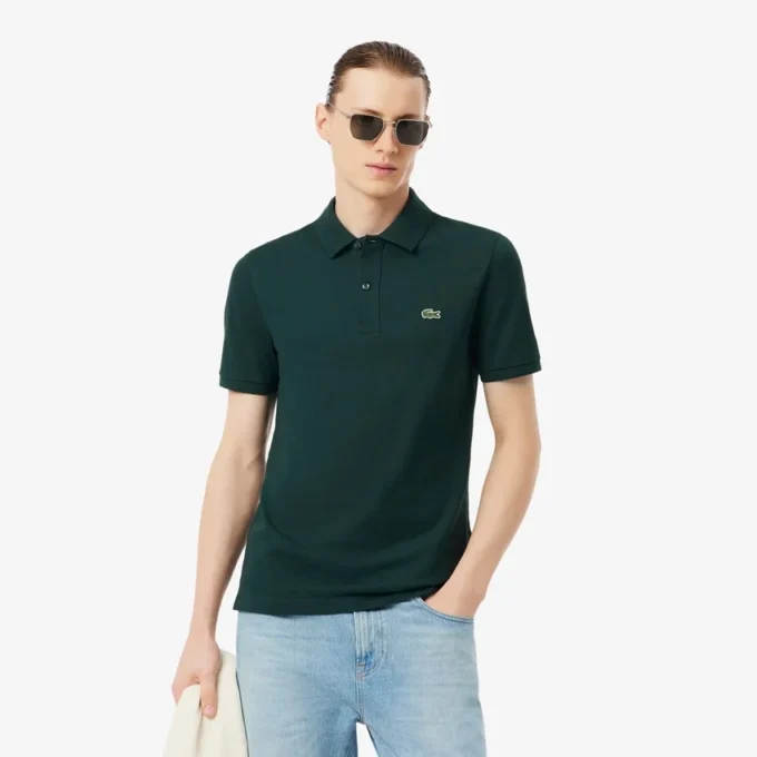 Polo L.12.12 Piqua Slim Fit para homem