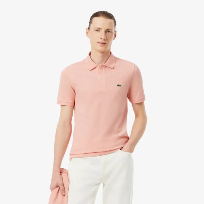 Polo L.12.12 Piqua Slim Fit para homem