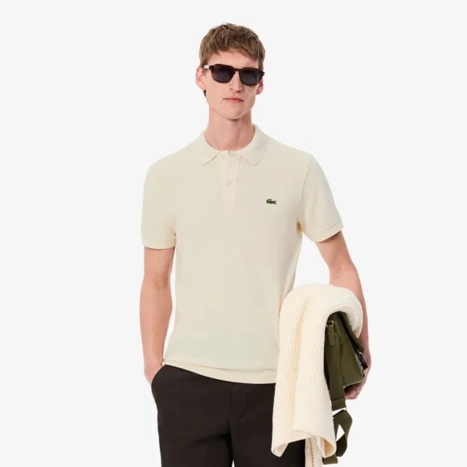 Polo L.12.12 Piqua Slim Fit para homem