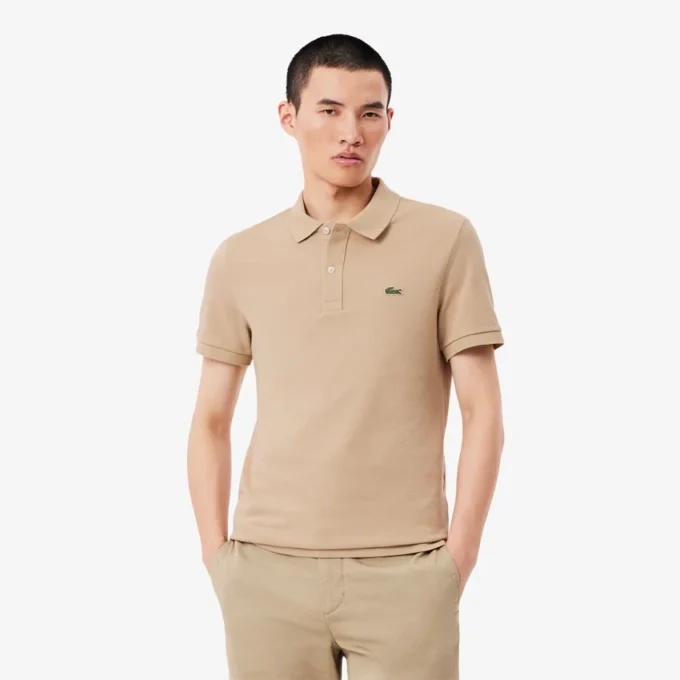 Polo L.12.12 Piqua Slim Fit para homem