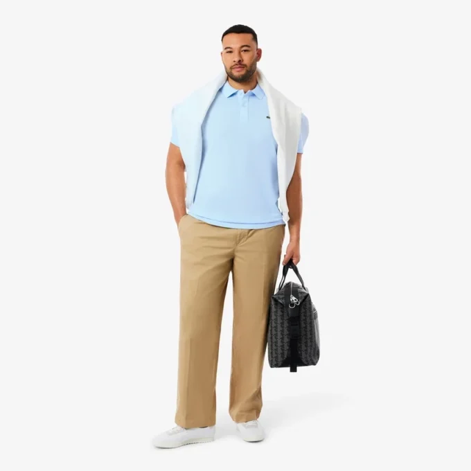 Polo L.12.12 Piqua Slim Fit para homem