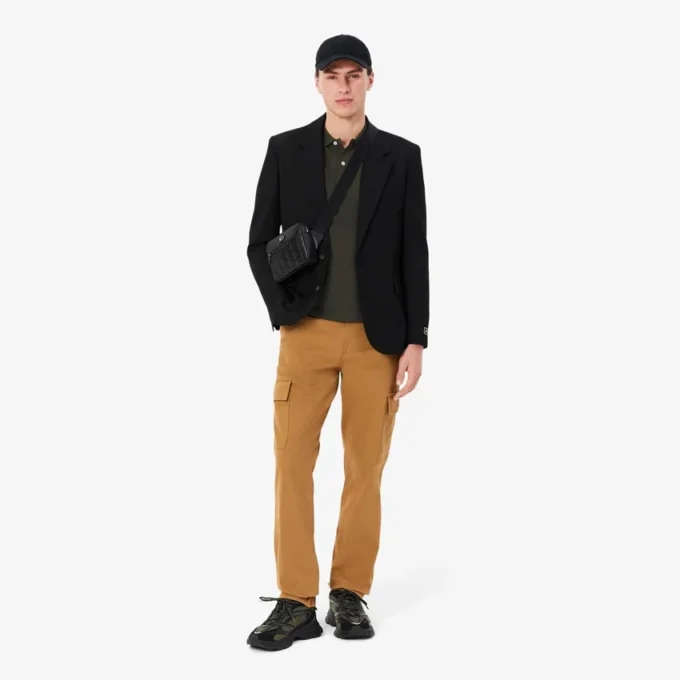 Polo L.12.12 Piqua Slim Fit para homem