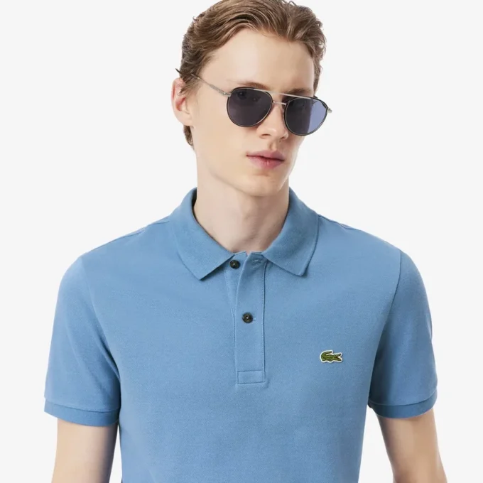 Polo L.12.12 Piqua Slim Fit para homem