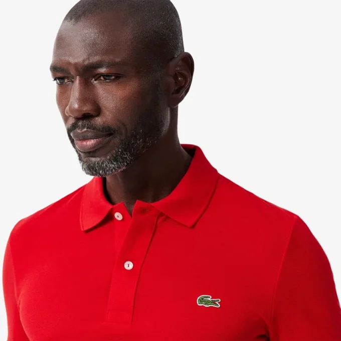 Polo L.12.12 Piqua Slim Fit para homem