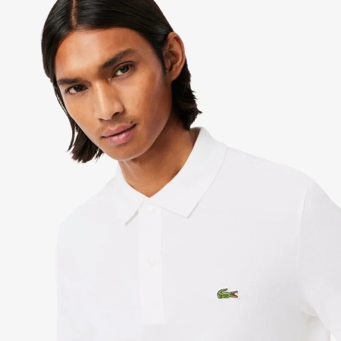 Polo L.12.12 Piqua Slim Fit para homem