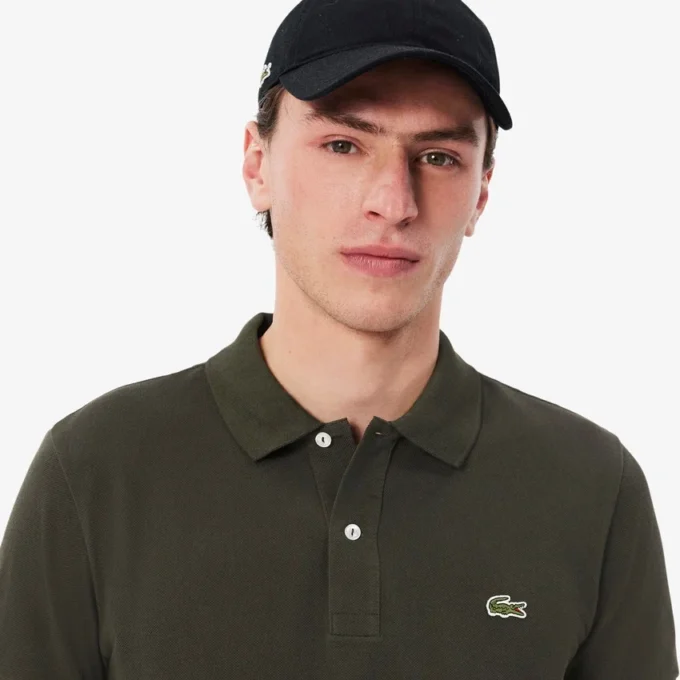 Polo L.12.12 Piqua Slim Fit para homem