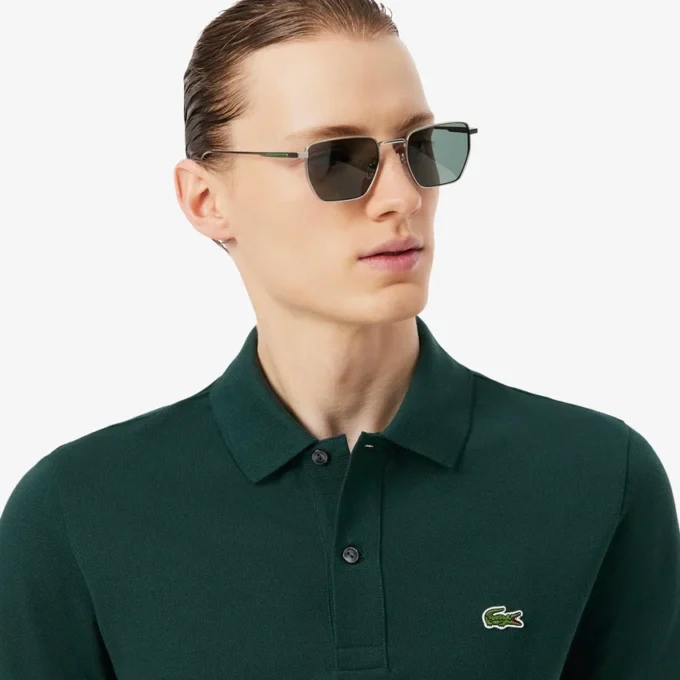 Polo L.12.12 Piqua Slim Fit para homem