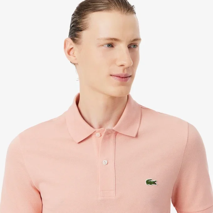 Polo L.12.12 Piqua Slim Fit para homem