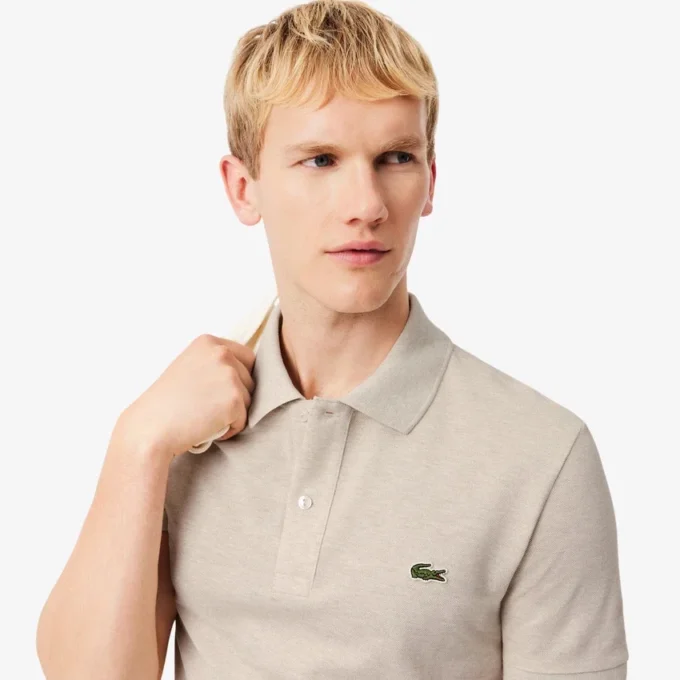 Polo L.12.12 Piqua Slim Fit para homem