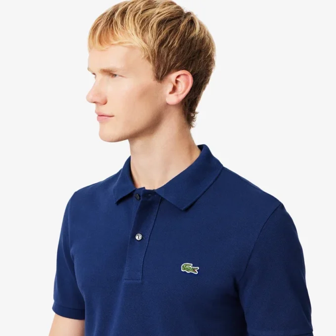 Polo L.12.12 Piqua Slim Fit para homem