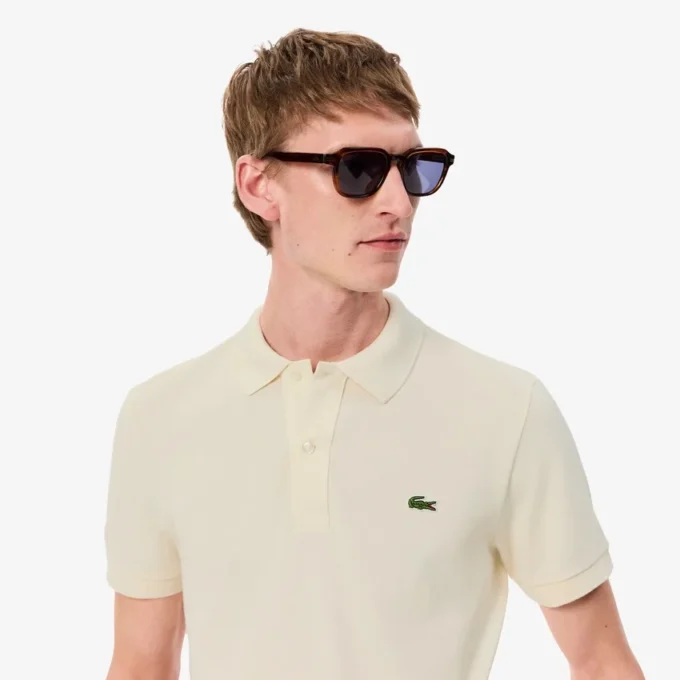 Polo L.12.12 Piqua Slim Fit para homem