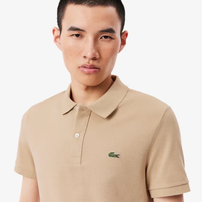 Polo L.12.12 Piqua Slim Fit para homem