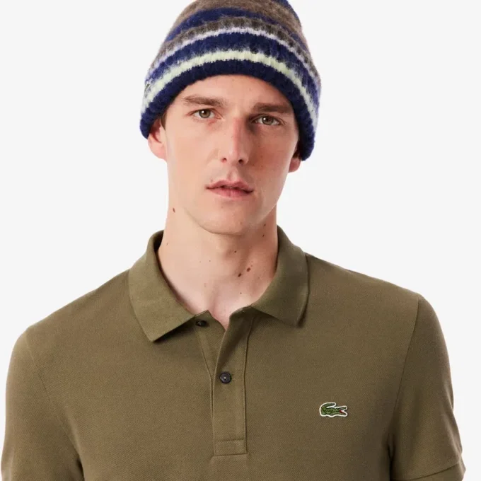 Polo L.12.12 Piqua Slim Fit para homem