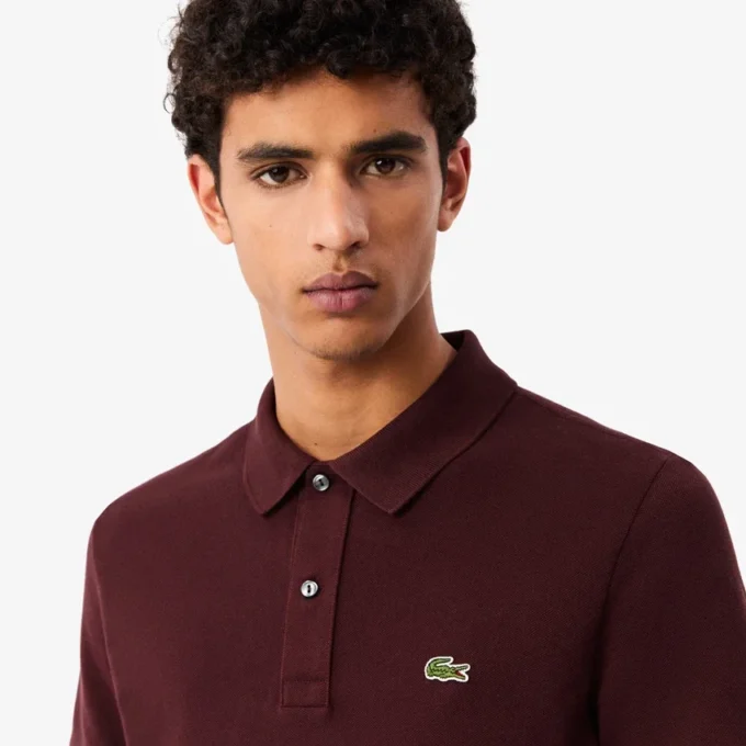 Polo L.12.12 Piqua Slim Fit para homem