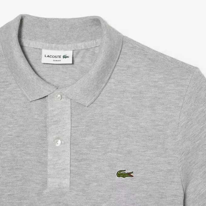 Polo L.12.12 Piqua Slim Fit para homem