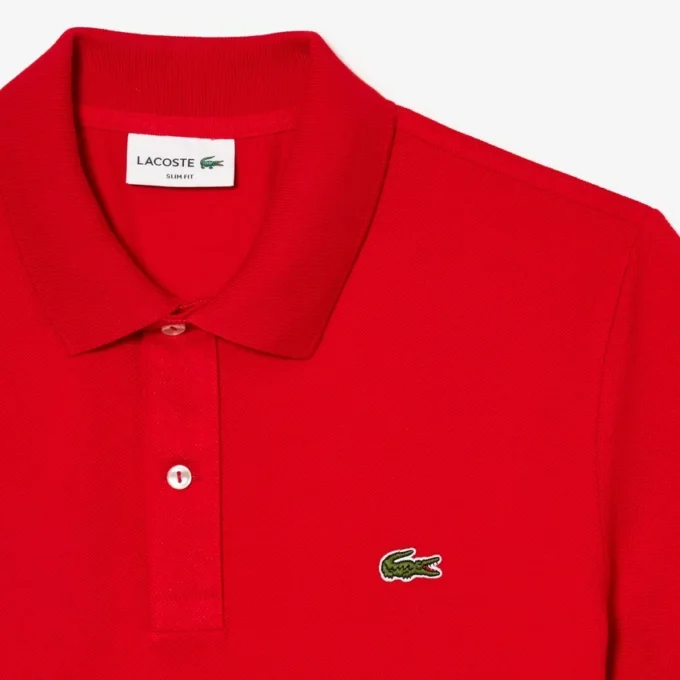 Polo L.12.12 Piqua Slim Fit para homem