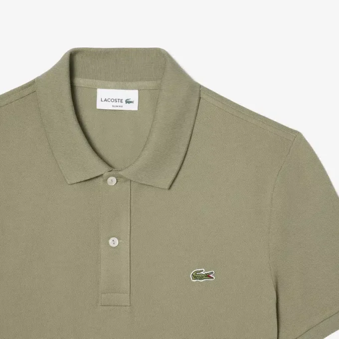 Polo L.12.12 Piqua Slim Fit para homem