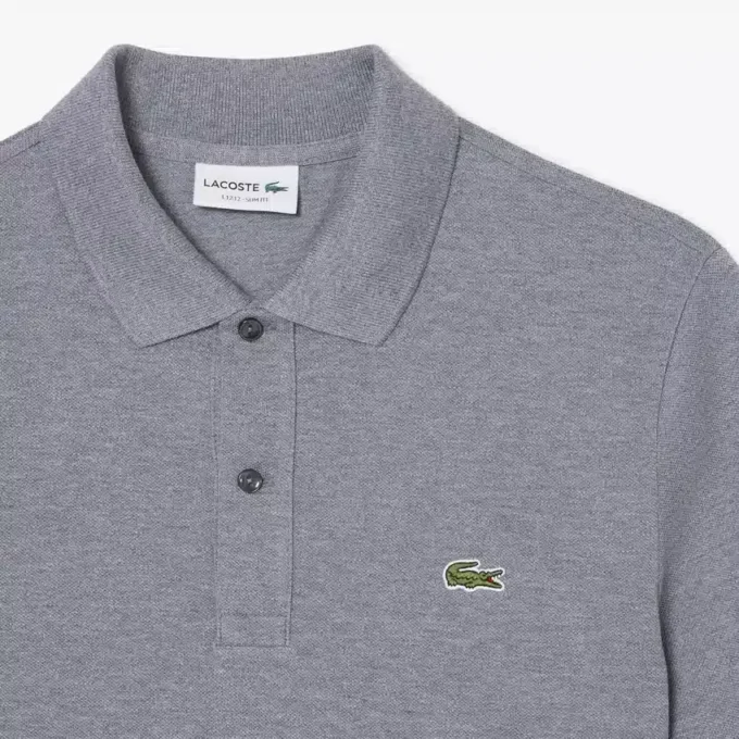 Polo L.12.12 Piqua Slim Fit para homem