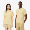 Polo L.12.12 unissexo de corte clássico com estampado exclusivo