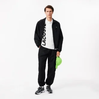 Polo Lacoste Movement com estampado, corte regular, para homem