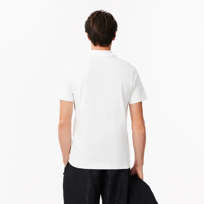 Polo Lacoste Movement com estampado, corte regular, para homem