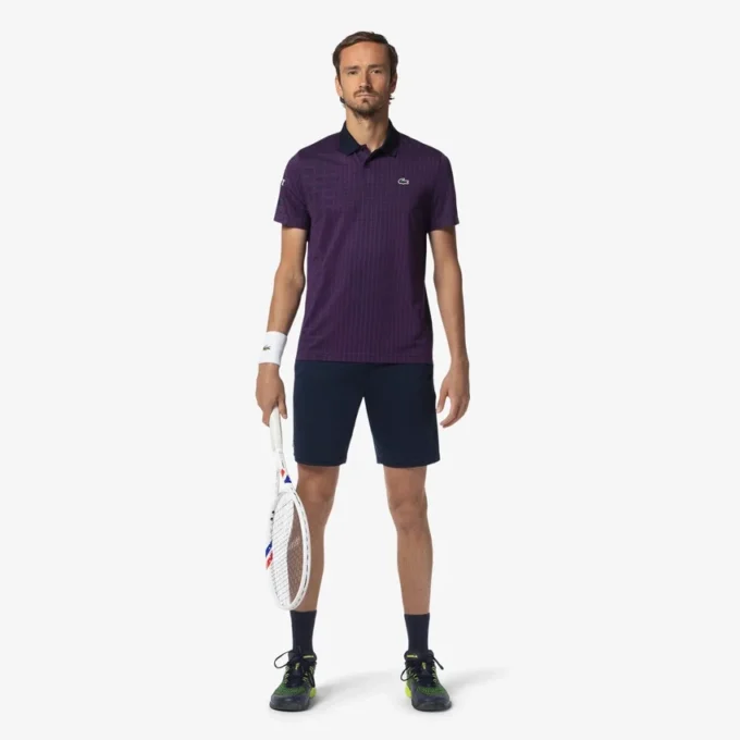 Polo Lacoste Tennis X Daniil Medvedev para homem