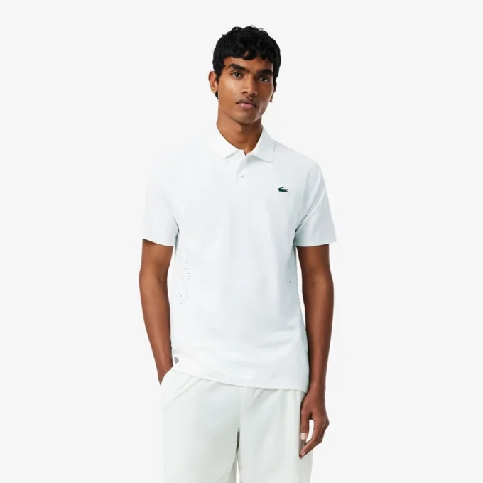 Polo Lacoste Tennis X Novak Djokovic em campo
