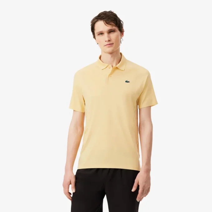 Polo Lacoste Tennis X Novak Djokovic em campo