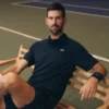 Polo Lacoste Tennis X Novak Djokovic em campo