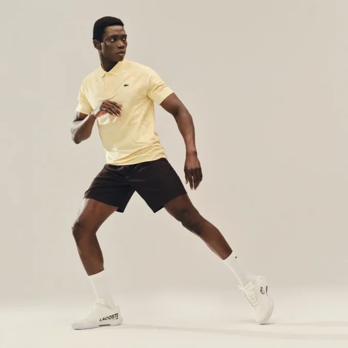 Polo Lacoste Tennis X Novak Djokovic em campo