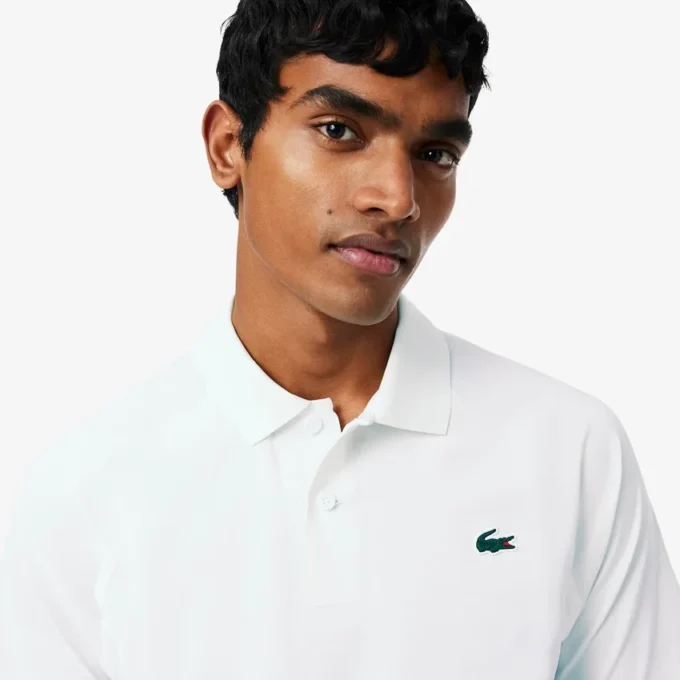 Polo Lacoste Tennis X Novak Djokovic em campo