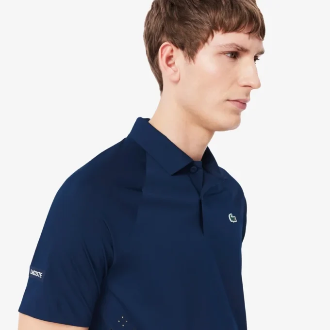 Polo Lacoste Tennis X Novak Djokovic em campo