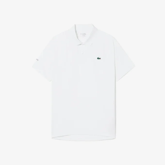 Polo Lacoste Tennis X Novak Djokovic em campo